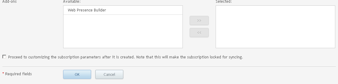 add subscriptions 2